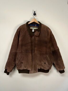 Vintage Brown Leather Jacket